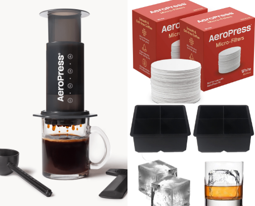 The Ultimate Beginner Coffee Kit: Better Than Starbucks for Under $100 cover photo collage