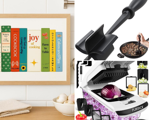 Kitchen Finds cover photo collage