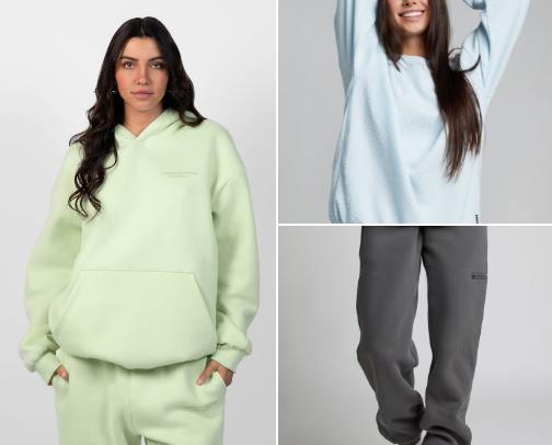 Cozy things to wear cover photo collage