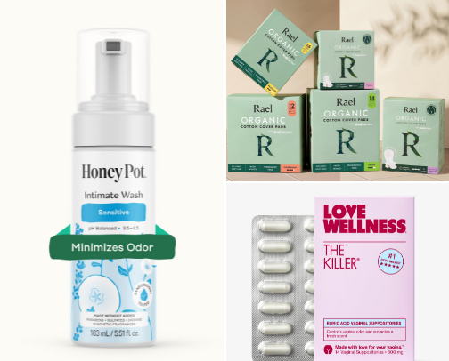 Feminine Hygiene & Intimate Care cover photo collage