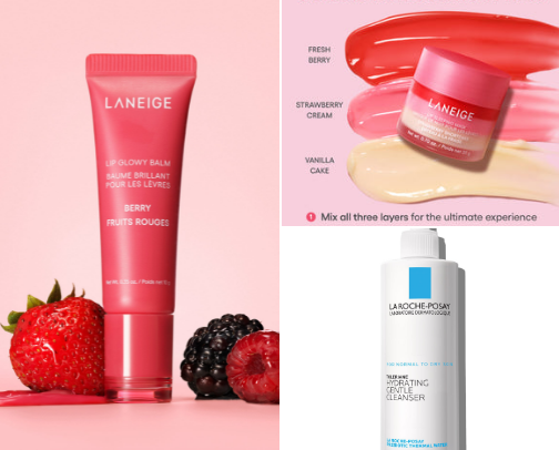My favorite beauty recs cover photo collage