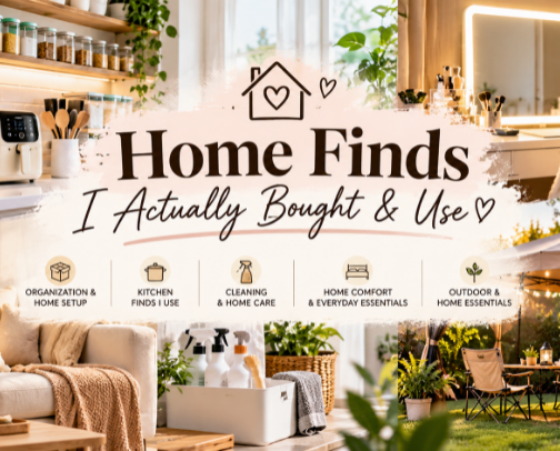 🏠 Home Finds I Actually Bought & Use cover photo collage