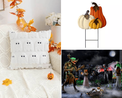 Fall decor cover photo collage