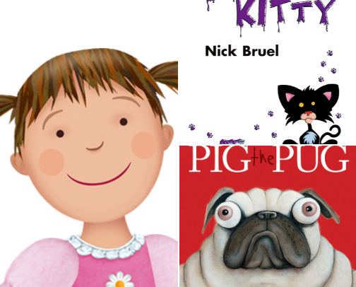 These kids books are family favorites cover photo collage
