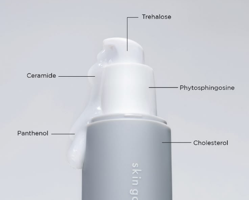 Several of my skincare products cover photo collage