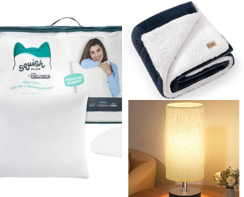 Cozy bedroom feels cover photo collage