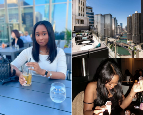 Lately, her Chicago Edit cover photo collage