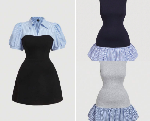 Plus size dresses cover photo collage