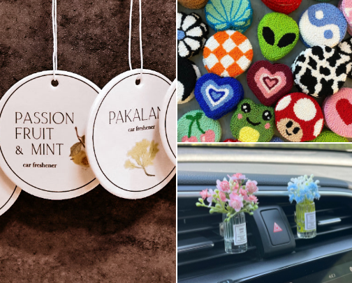 Car Accessories for Interior Design! cover photo collage