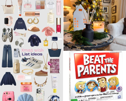 Ultimate  Christmas  Whist List 2025 cover photo collage