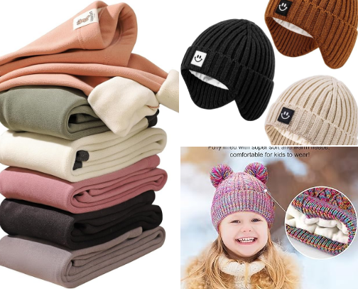 Kids winter ideas cover photo collage