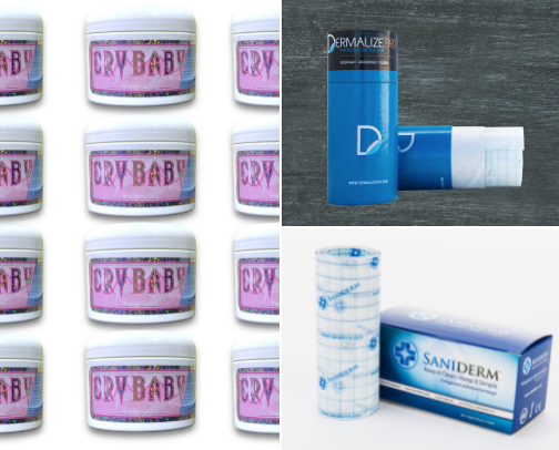 Tattoo Aftercare Favourites cover photo collage