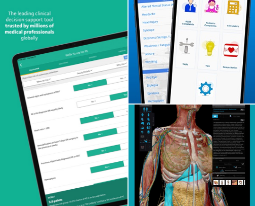 apps that all medical students should have downloaded cover photo collage