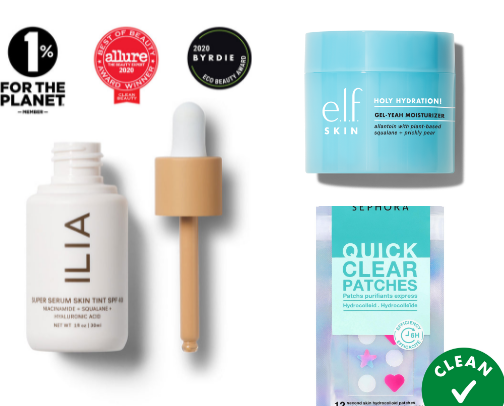 My favorite skin tint essentials . cover photo collage