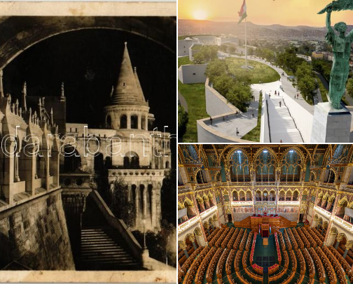 Travel to Budapest cover photo collage