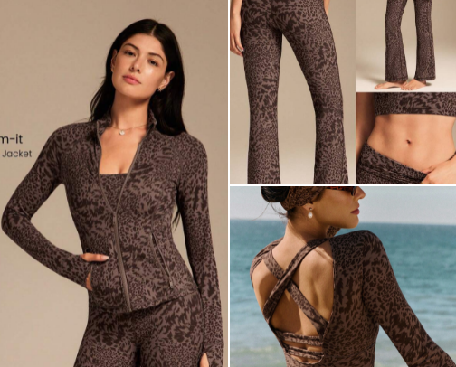 Glomode ✨ Leopard Luxe Moves – chic, fierce, and sporty vibes 🐆 cover photo collage