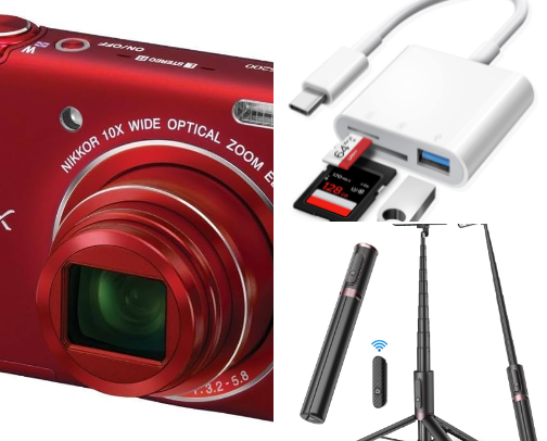 electronics cover photo collage