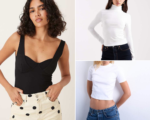 Cool girl clothing finds cover photo collage