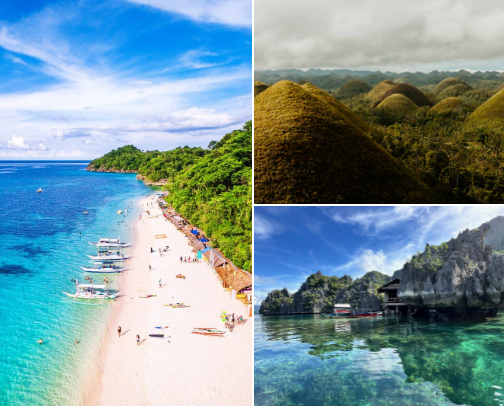 Explore Boracay, Philippines cover photo collage