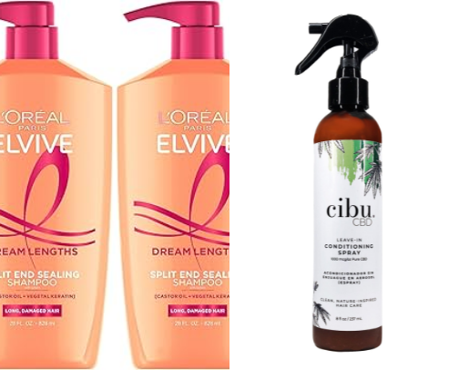 Hair products for the medium length girlies cover photo collage