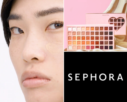 Beauty product ✨ cover photo collage