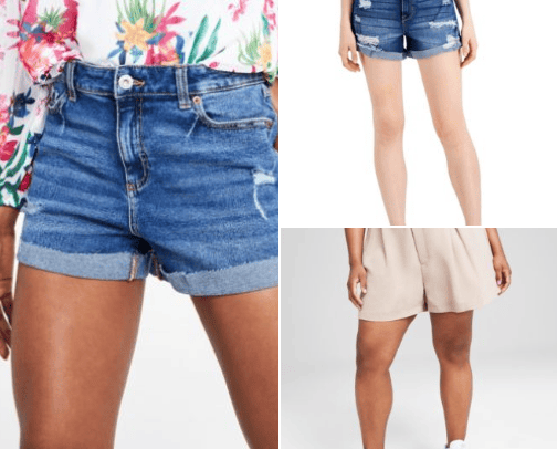 Women's Shorts✨ cover photo collage