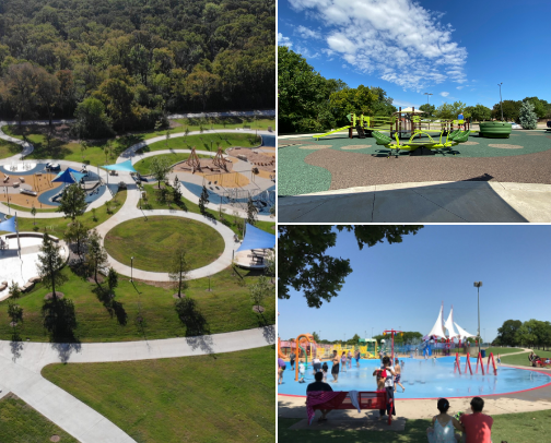 Collin County Fun and Food cover photo collage