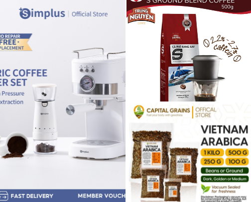 For coffee lovers☕️ cover photo collage