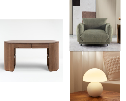 Home-office: Comfort and productivity cover photo collage