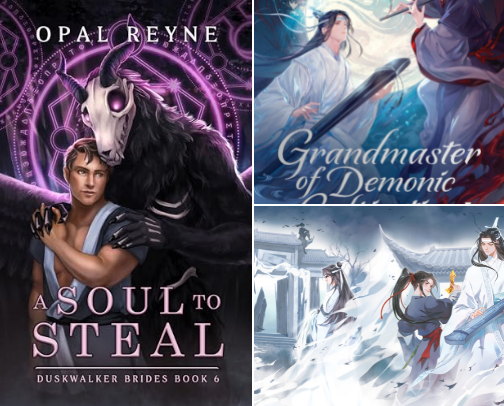 BL Romance Books cover photo collage