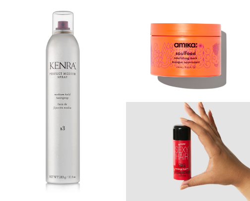 My Holy Grail Hair Products cover photo collage