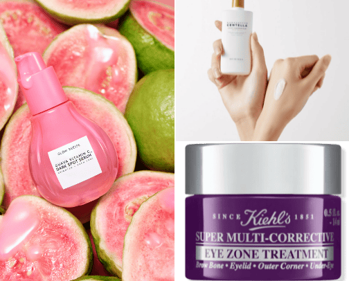 my skincare cover photo collage