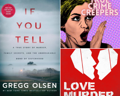 There's Always Time for a Little True Crime cover photo collage