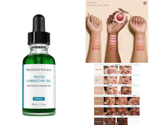 My no makeup makeup routine cover photo collage