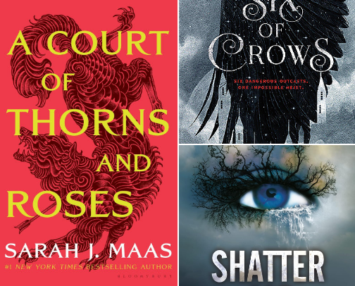 Romantasy books to escape reality cover photo collage