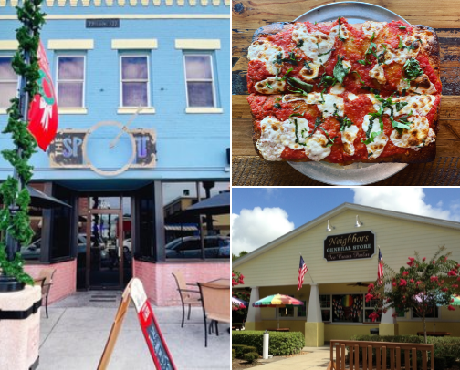 Places to Eat Near Daytona Beach cover photo collage