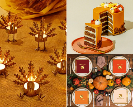 Thanksgiving Décor & Inspiration | Ideas for Every Table cover photo collage