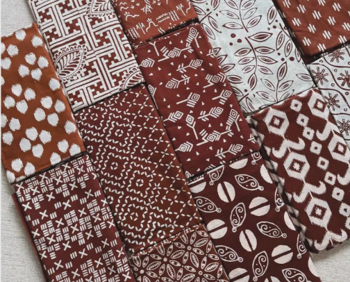 🇮🇩 Contemporary Indonesian Batik cover photo collage