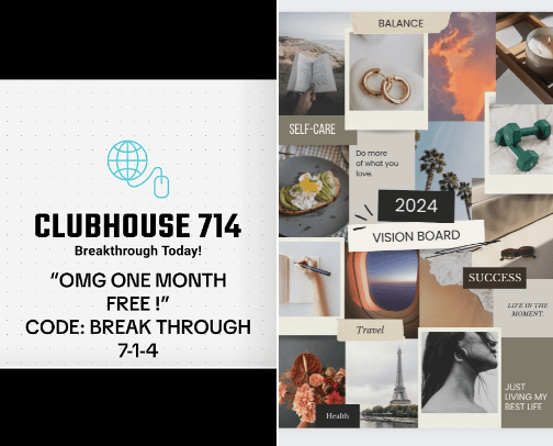 Clubs to Join ✈️📚✨ cover photo collage