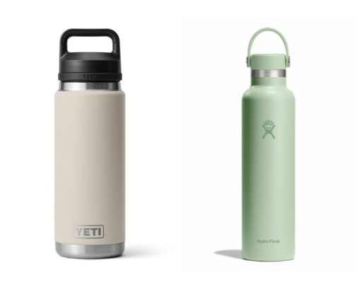Water Bottles Built to Last: Includes Budget Friendly Options cover photo collage