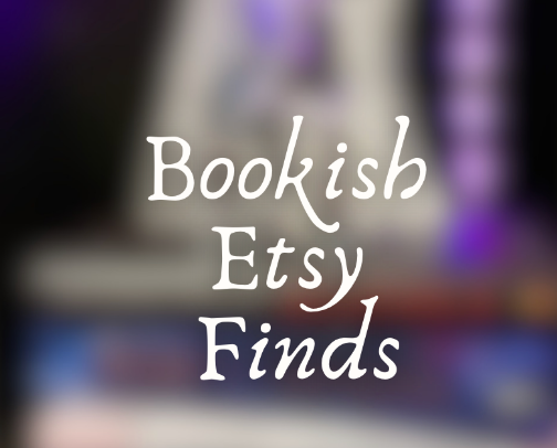 Bookish Etsy Finds cover photo collage