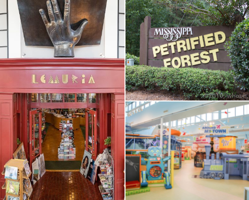 Neat things to do and see in Mississippi cover photo collage