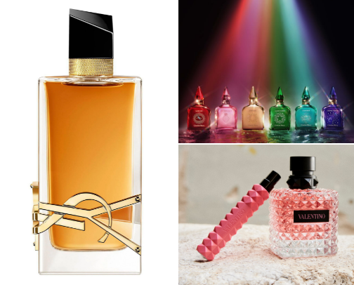 My go to perfumes cover photo collage