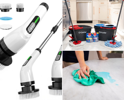 Cleaning Frenzy cover photo collage