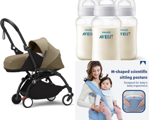 BABY AND MOMMY FINDS🤱 cover photo collage
