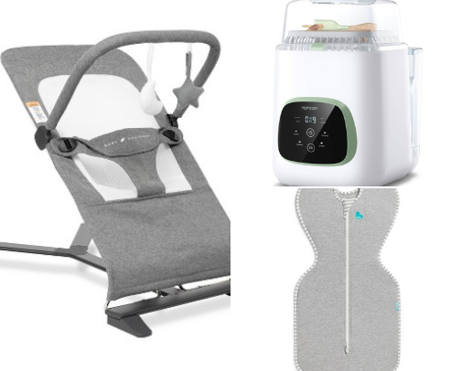 Things that got me through the newborn trenches cover photo collage