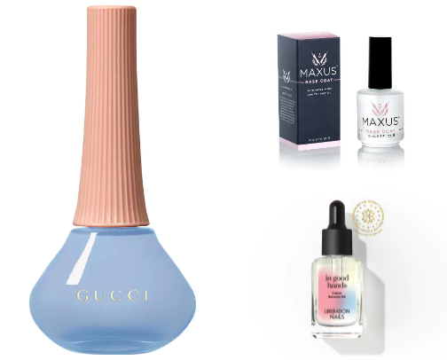 Nail care products that I use as a nail tech💅🏼 cover photo collage