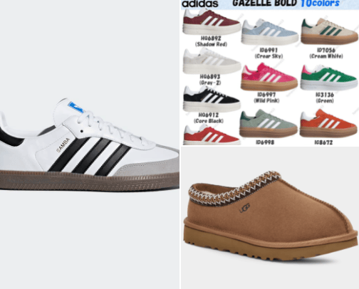 Shoes cover photo collage