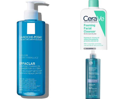 BEST SKINCARE ROUTINE FOR OILY SKIN cover photo collage