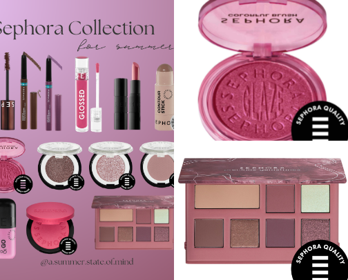 Sephora Collection for Summers (30% off!) cover photo collage